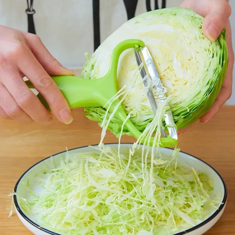 Stainless Steel Vegetable Cutter Peeler Vegetable Chopper Chip Multi-function Salad Fruit Kitchen Accessories Kitchen Gadgets